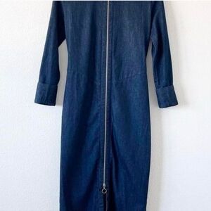 ZARA Blue Denim Dress